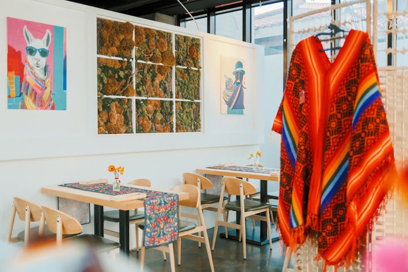 Costa Vida restaurant interior with fresh ingredients